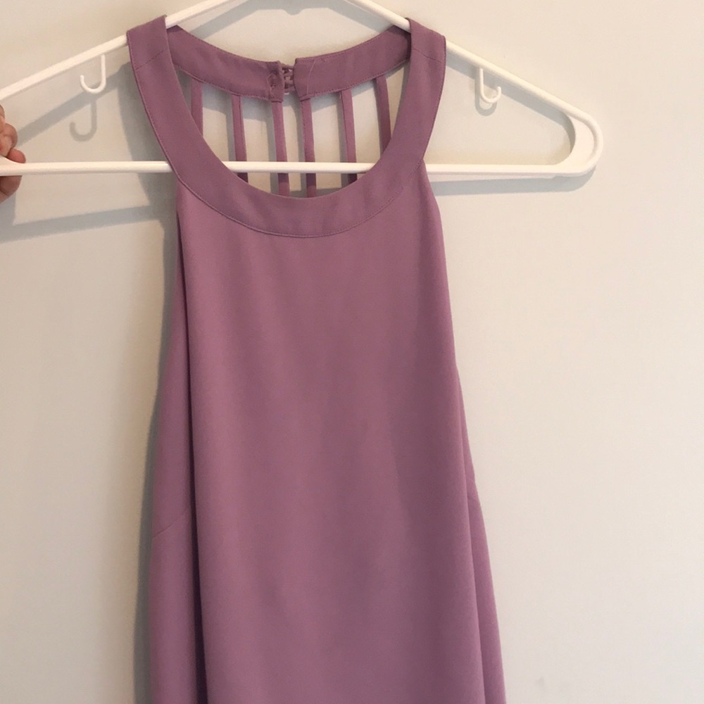 Racerback blouse